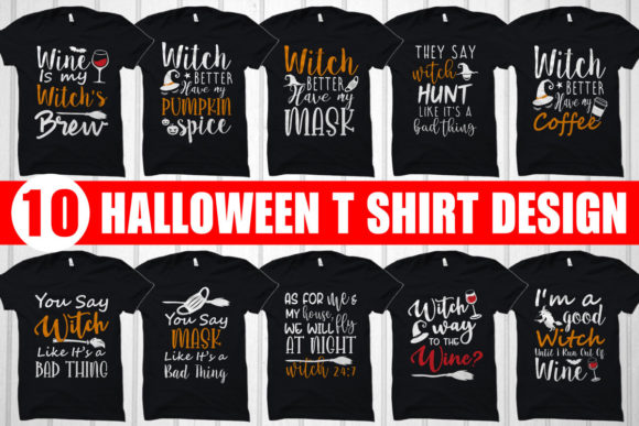 10 Halloween T Shirt Design SVG Bundle: A Graphics Review