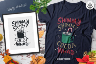 Christmas Hot Cocoa T-Shirt Graphics & Print Templates Review