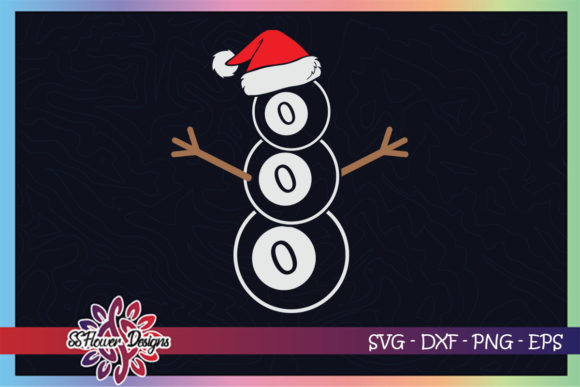 Christmas Snowman Billard Santa Hat: Graphics for T-Shirt Designs
