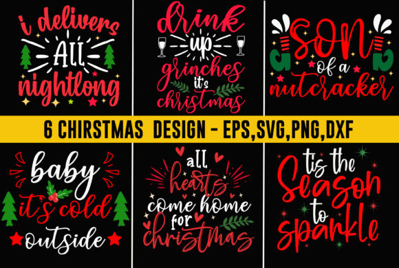 Christmas T-Shirt Designs & Graphics Bundle 5 Review