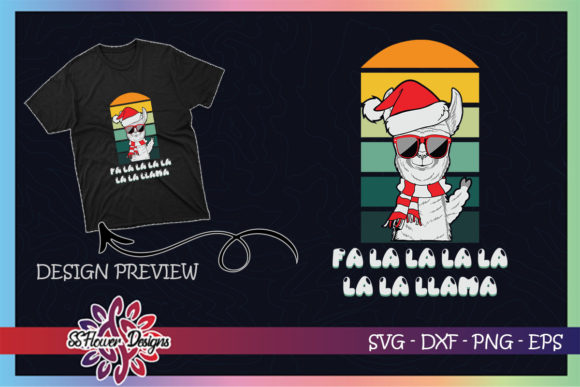 Fa La La Llama Christmas Sunglasses Graphics Review