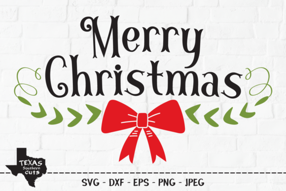 Merry Christmas Graphics for Crafts Branding