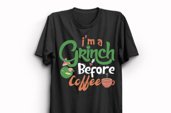 New Christmas T-Shirt Design 236: Graphics & Print Templates