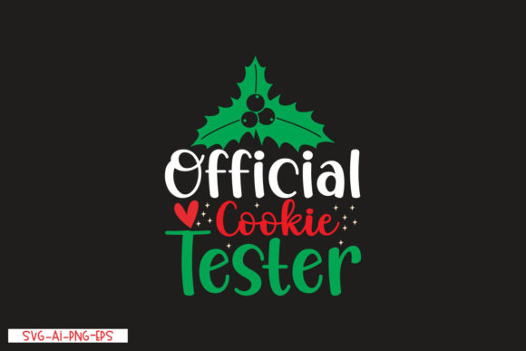 Official Cookie Tester Graphics for T-Shirt Designs