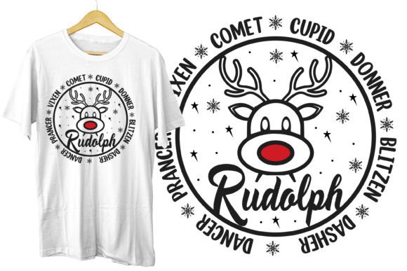 Team Rudolph Graphics for T-Shirt Designs
