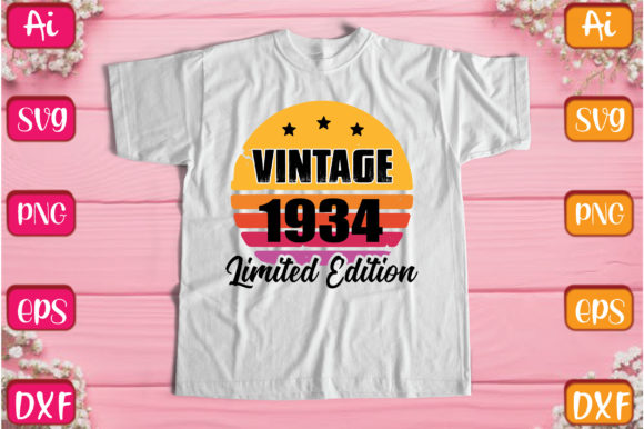 Vintage 1934 Limited Edition
