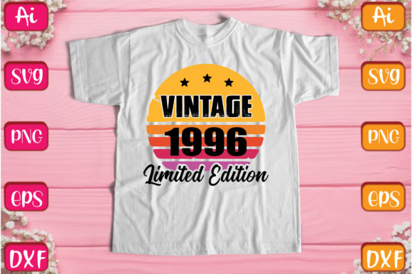 Vintage 1996 Limited Edition Graphics & T-Shirt Designs